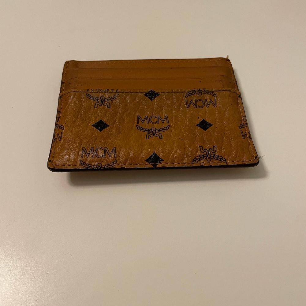MCM money clip and card holder